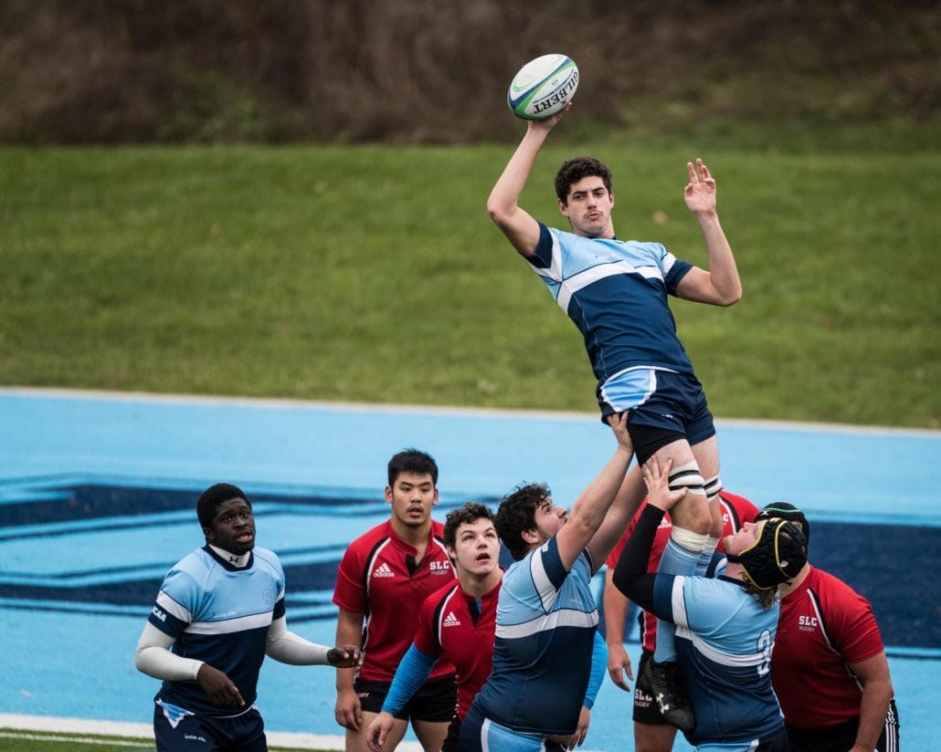 Ontario Colleges Athletic Association game between the Sheridan Bruins and the St. Lawrence Vikings