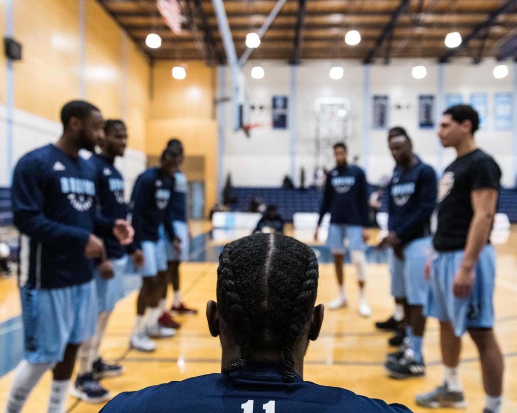Sports Photography – OCAA (Ontario Colleges Athletic Association) Women’s and Men’s Basketball, Sheridan Bruins vs. Loyalist Lancers and Algonquin Thunder in Brampton, Ontario, Canada at Sheridan College (Davis Campus)
