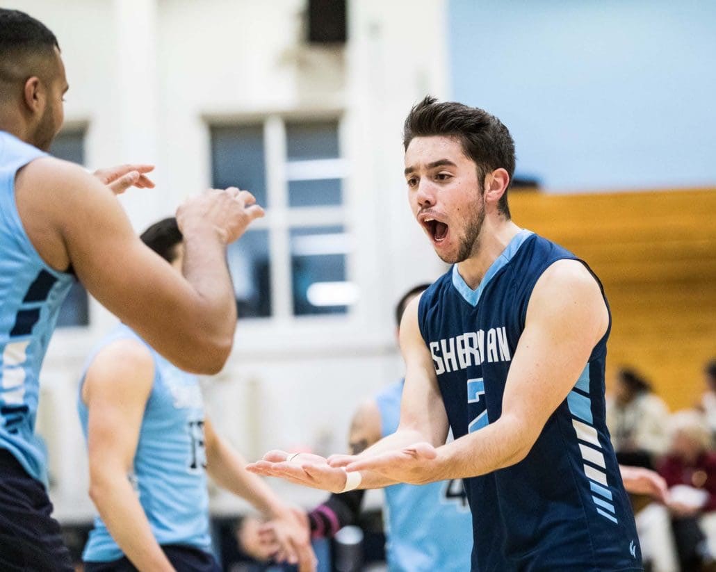Sports Photography – OCAA Women's and Men's Volleyball, Sheridan Bruins vs. Conestoga Condors in Oakville, Ontario, Canada