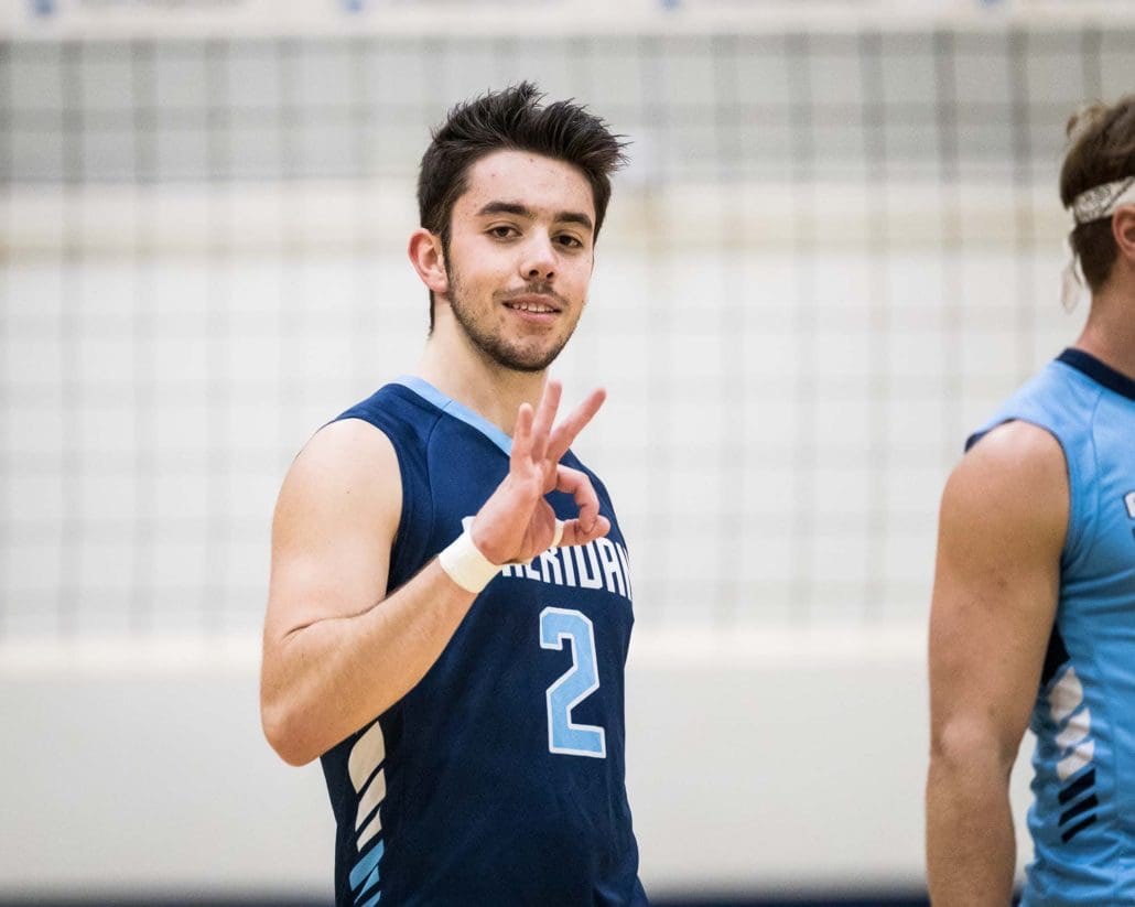 Sports Photography – OCAA Women's and Men's Volleyball, Sheridan Bruins vs. Conestoga Condors in Oakville, Ontario, Canada