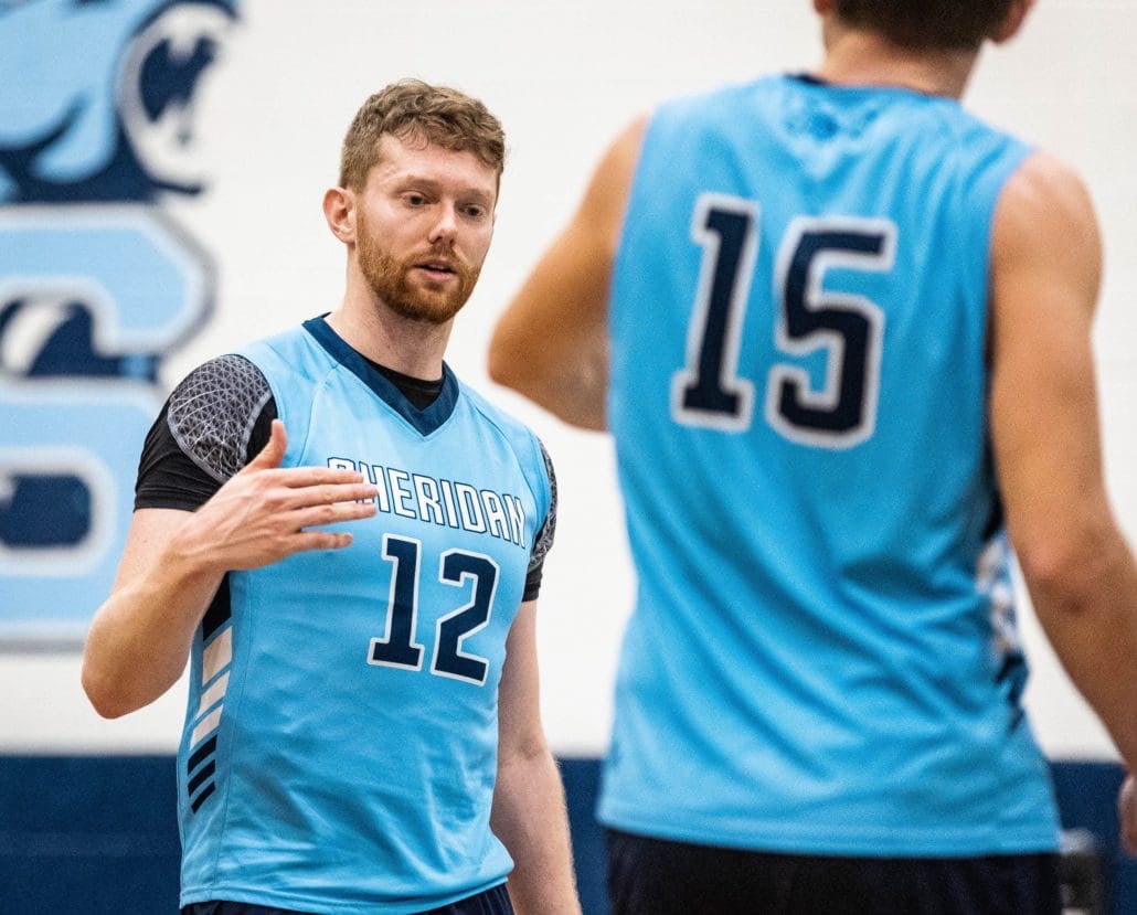 OCAA Volleyball game between the Sheridan Bruins and the St. Clair Saints