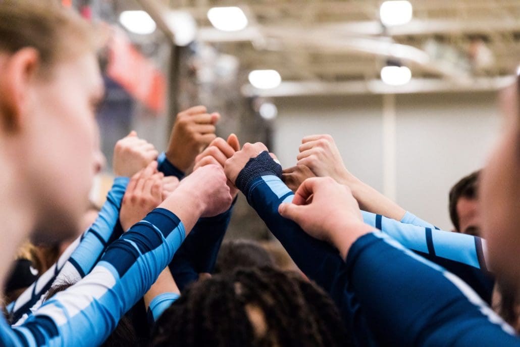 Ontario Colleges Athletic Association Championship semi-final women’s volleyball game between the Sheridan Bruins and the Niagara Knights