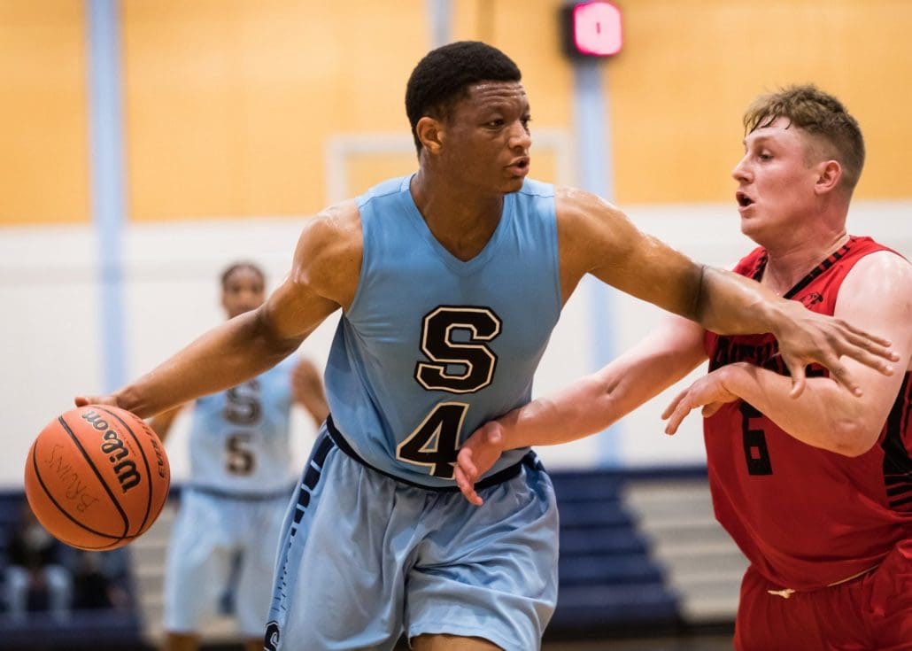Ontario Colleges Athletic Association game between the Sheridan Bruins and the Fanshawe Falcons
