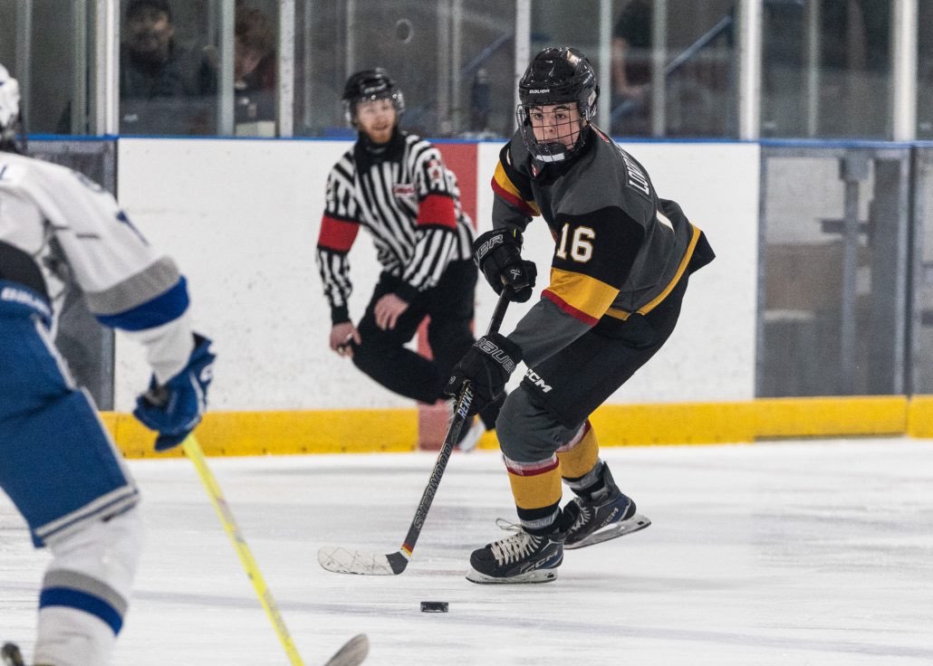 Ontario Minor Hockey Association championship action on March 29, 2026 at Sixteen Mile Sports Complex in Oakville