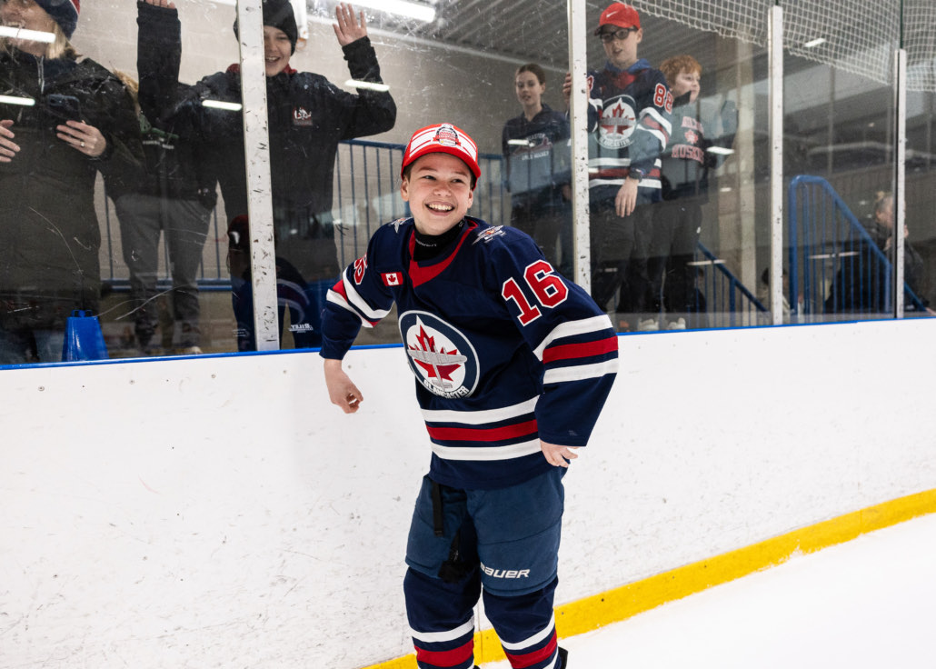 Ontario Minor Hockey Association championship action on March 29, 2026 at Sixteen Mile Sports Complex in Oakville