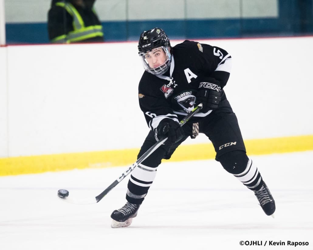 Ontario Junior Hockey League game between the Georgetown Raiders and the Cobourg Cougars