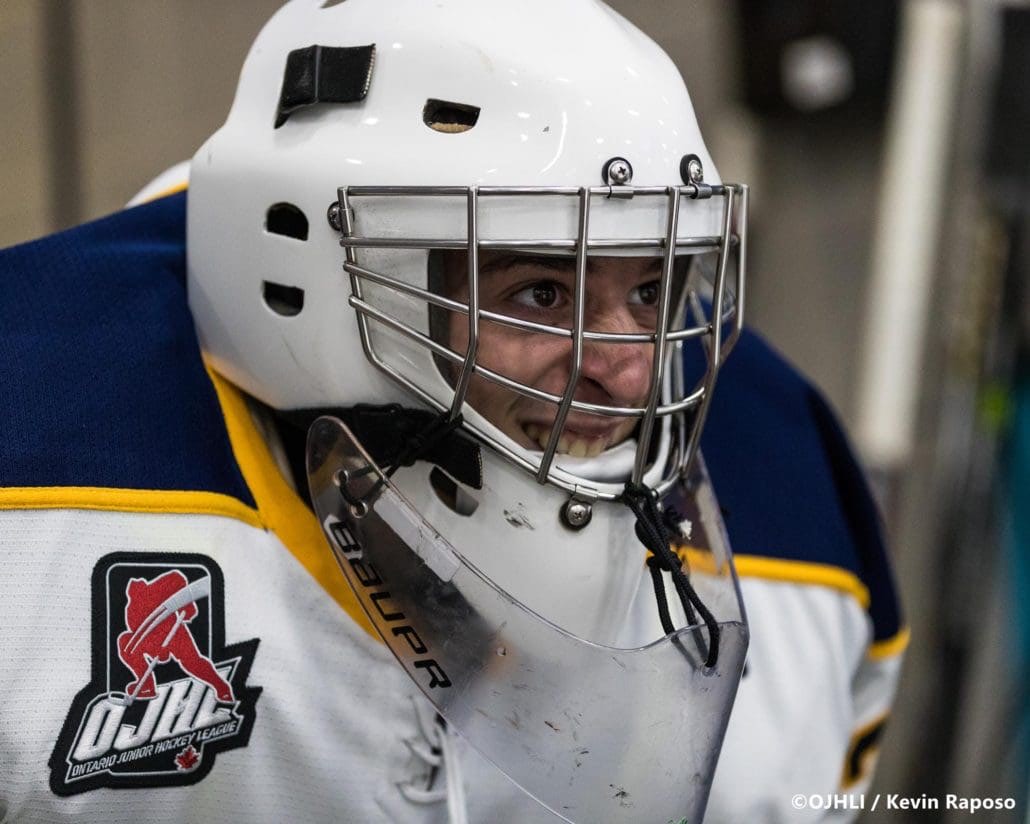 Ontario Junior Hockey League game between the Oakville Blades and the Buffalo Jr. Sabres