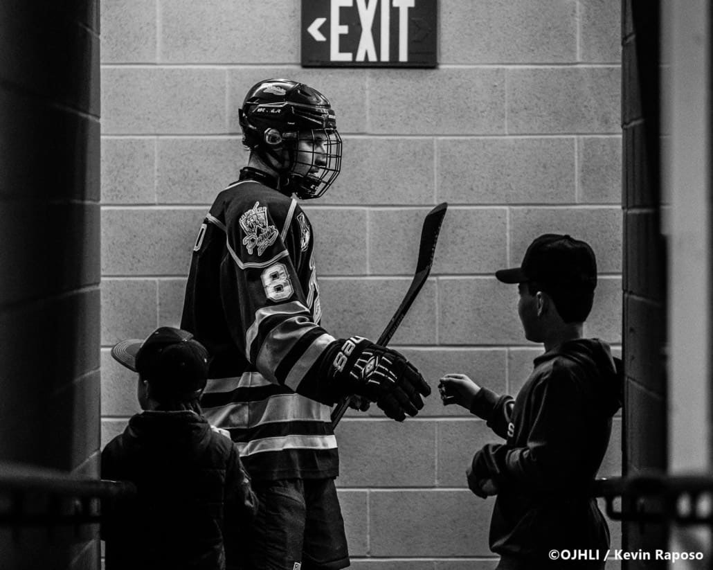 Ontario Junior Hockey League, post-season second round. Game six of the best of seven series between the Toronto Patriots and Oakville Blades