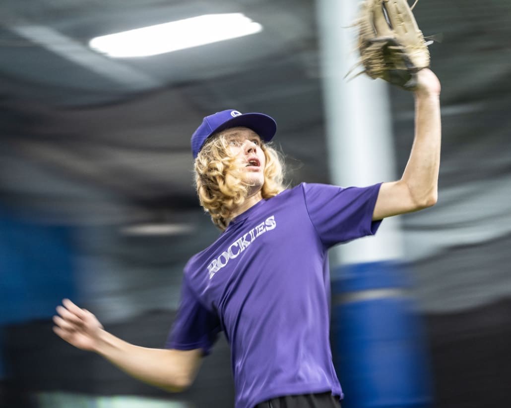 Ontario Baseball Academy baseball action in Hamilton