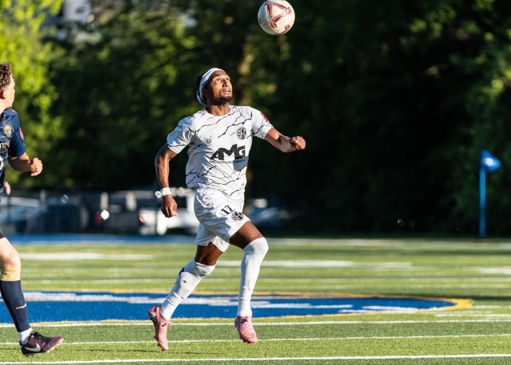 Ontario Premier League soccer game between Scrosoppi SC at Oakville SC in Oakville on June 7, 2026 at Bronte Athletic Park