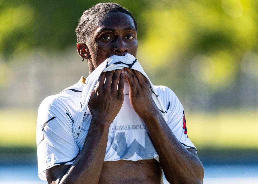 Ontario Premier League soccer game between Scrosoppi SC at Oakville SC in Oakville on June 7, 2026 at Bronte Athletic Park