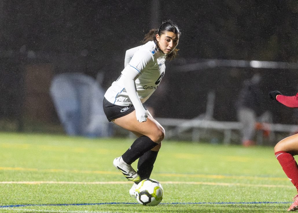 Ontario Premier League soccer action between Unionville Milliken and Rush Canada Academy on May 23, 2026 at Sixteen Mile Sports Complex in Oakville