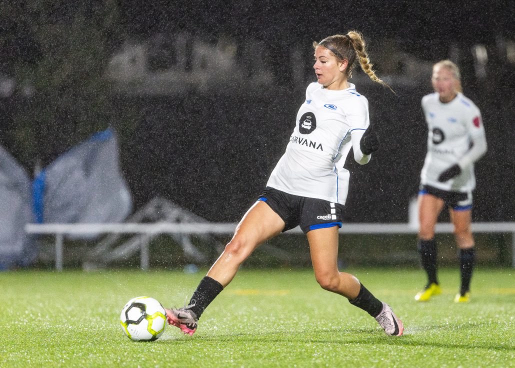 Ontario Premier League soccer action between Unionville Milliken and Rush Canada Academy on May 23, 2026 at Sixteen Mile Sports Complex in Oakville