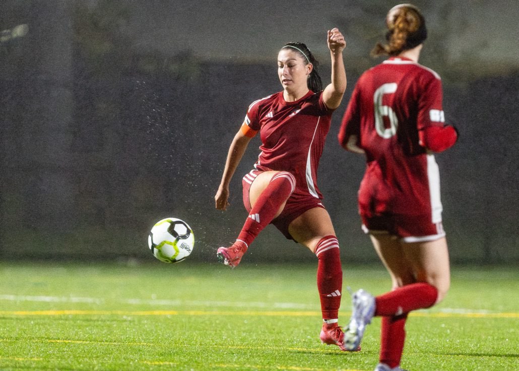 Ontario Premier League soccer action between Unionville Milliken and Rush Canada Academy on May 23, 2026 at Sixteen Mile Sports Complex in Oakville