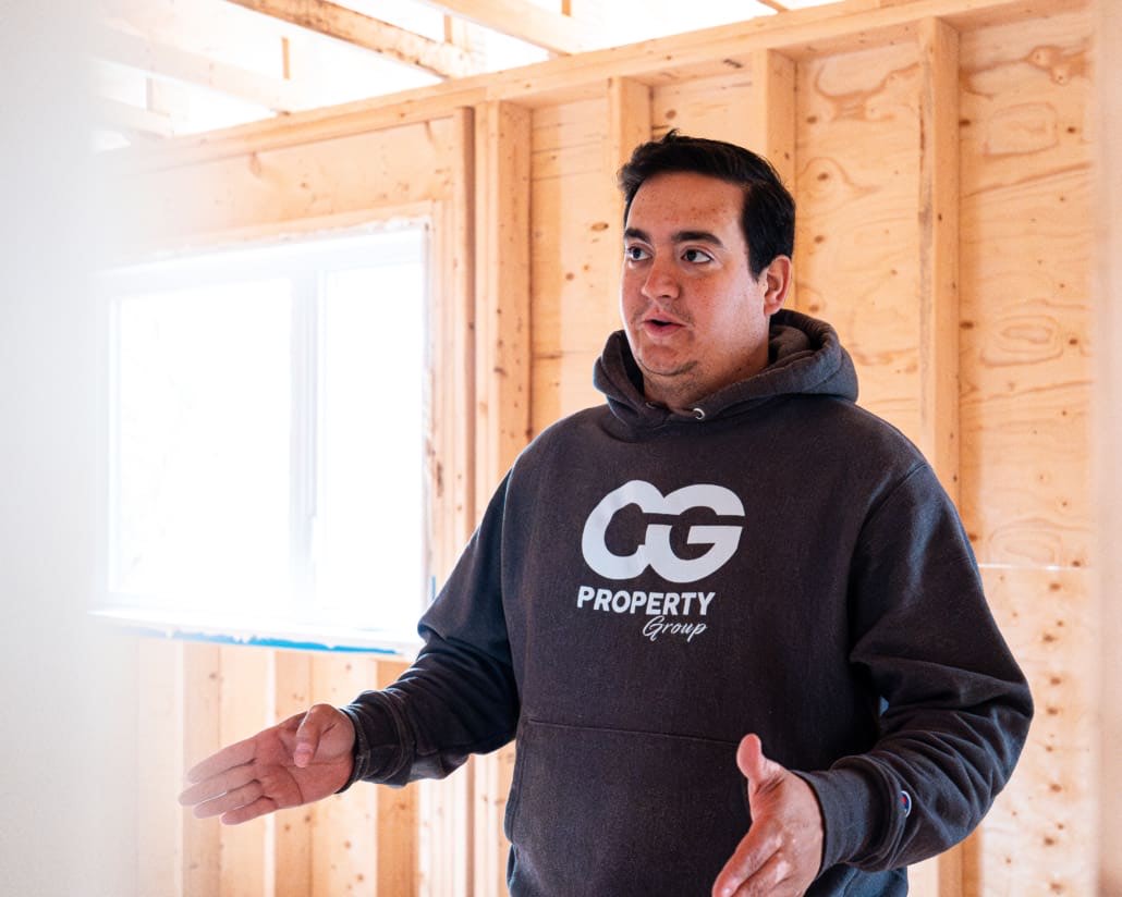 Promotional Real Estate Construction Content for CG Property Group