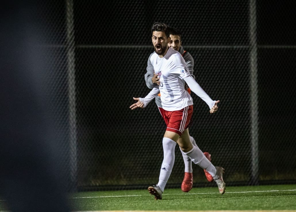 Sports Photography – League1 Ontario Playoffs, Men's Soccer, London FC and Vaughan Azzurri in Vaughan, Ontario, Canada at North Maple Regional Park