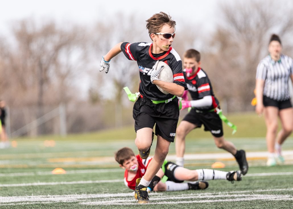 NFL Flag Regionals flag football in Regina on May 10, 2026 at University of Regina