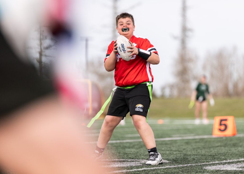NFL Flag Regionals flag football in Regina on May 10, 2026 at University of Regina