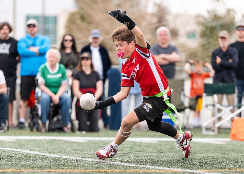 NFL Flag Regionals flag football in Regina on May 10, 2026 at University of Regina