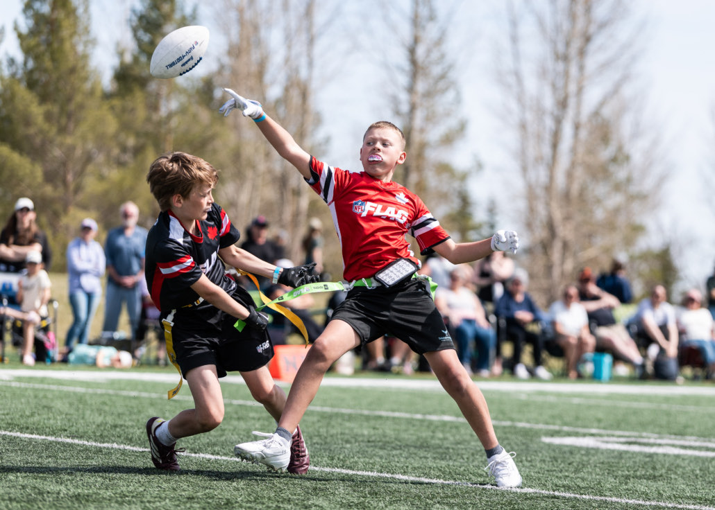NFL Flag Regionals flag football in Regina on May 10, 2026 at University of Regina