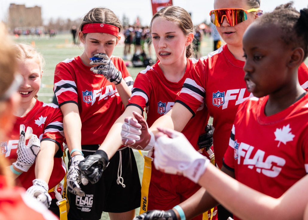 NFL Flag Regionals flag football in Regina on May 10, 2026 at University of Regina