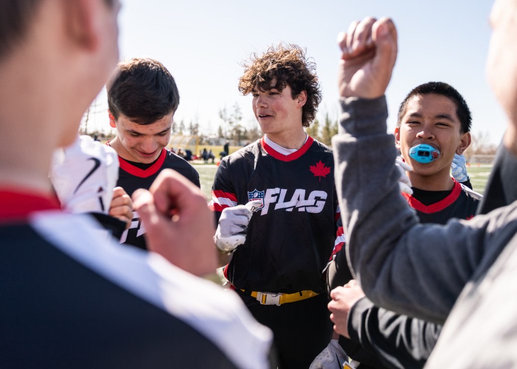 NFL Flag Regionals flag football in Regina on May 10, 2026 at University of Regina