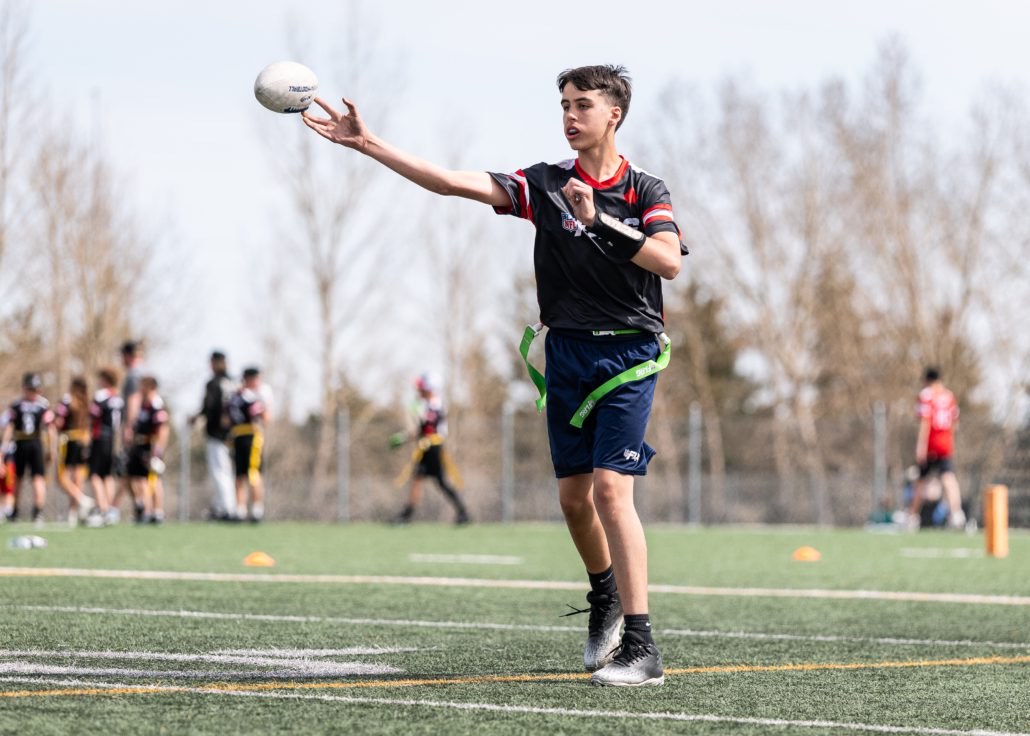 NFL Flag Regionals flag football in Regina on May 10, 2026 at University of Regina