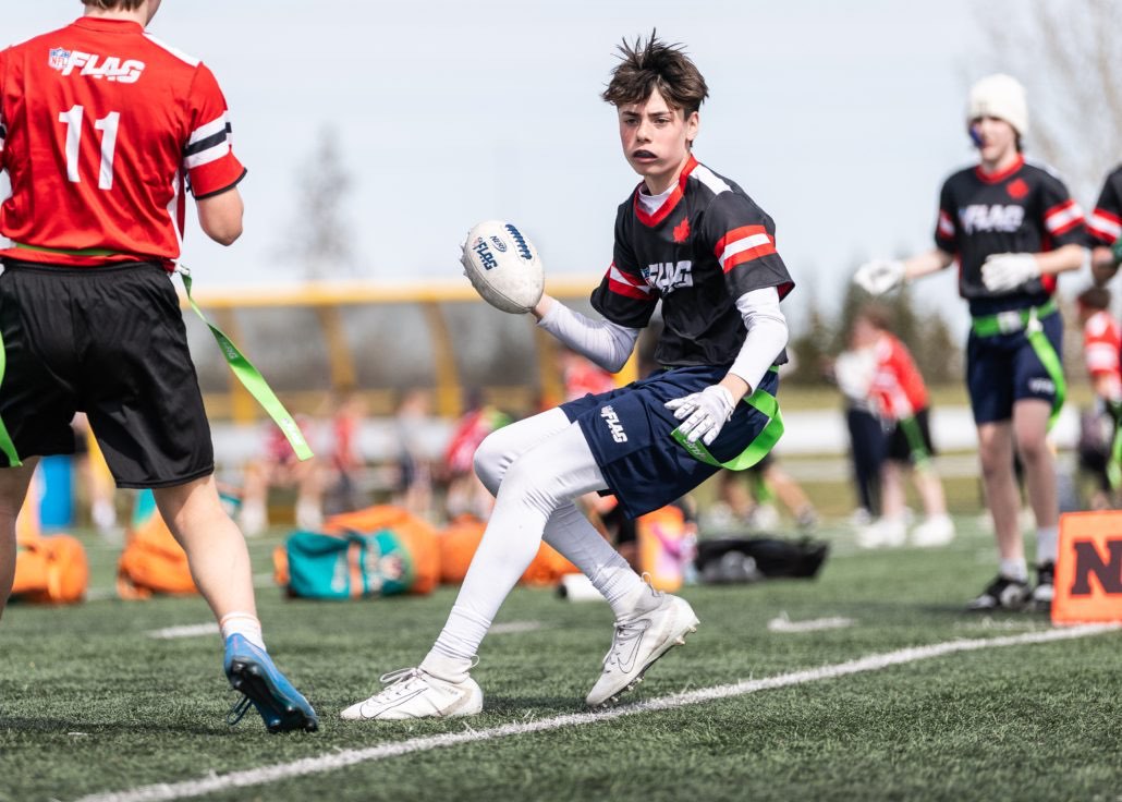 NFL Flag Regionals flag football in Regina on May 10, 2026 at University of Regina
