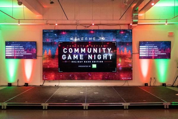 Toronto Defiant Community Game Night